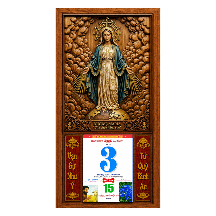 lich go treo tuong 34x65cm-CONG-GIAO-04 image lich go treo tuong Các Mẫu Lịch Tráng Gương Công Giáo 2027 Kèm Lốc Lịch Công Giáo Đẹp, Ý Nghĩa
