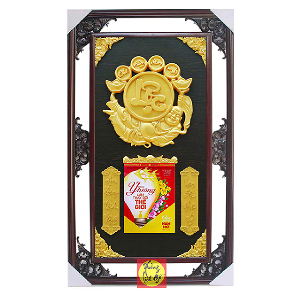 LỊCH GỖ TREO TƯỜNG DI LẶC LỘC - XLG45