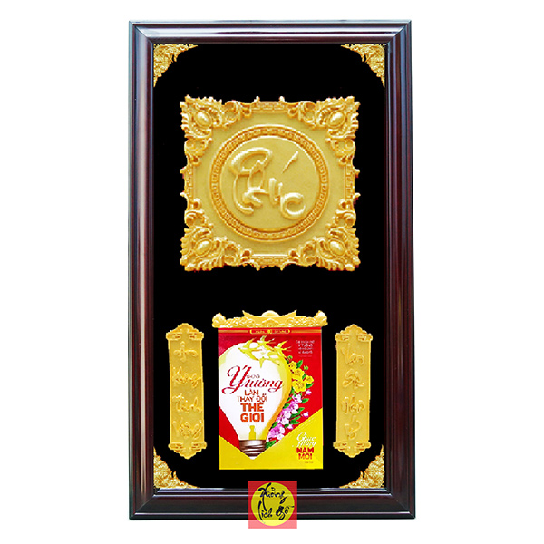 LỊCH GỖ TREO TƯỜNG CHỮ PH&Uacute;C - XLG50