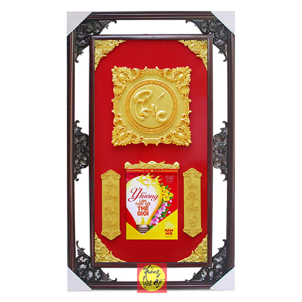 LỊCH GỖ TREO TƯỜNG CHỮ PH&Uacute;C - XLG51