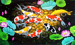 7 Mẫu Tranh Gỗ Treo Tường Phong Thủy Đẹp